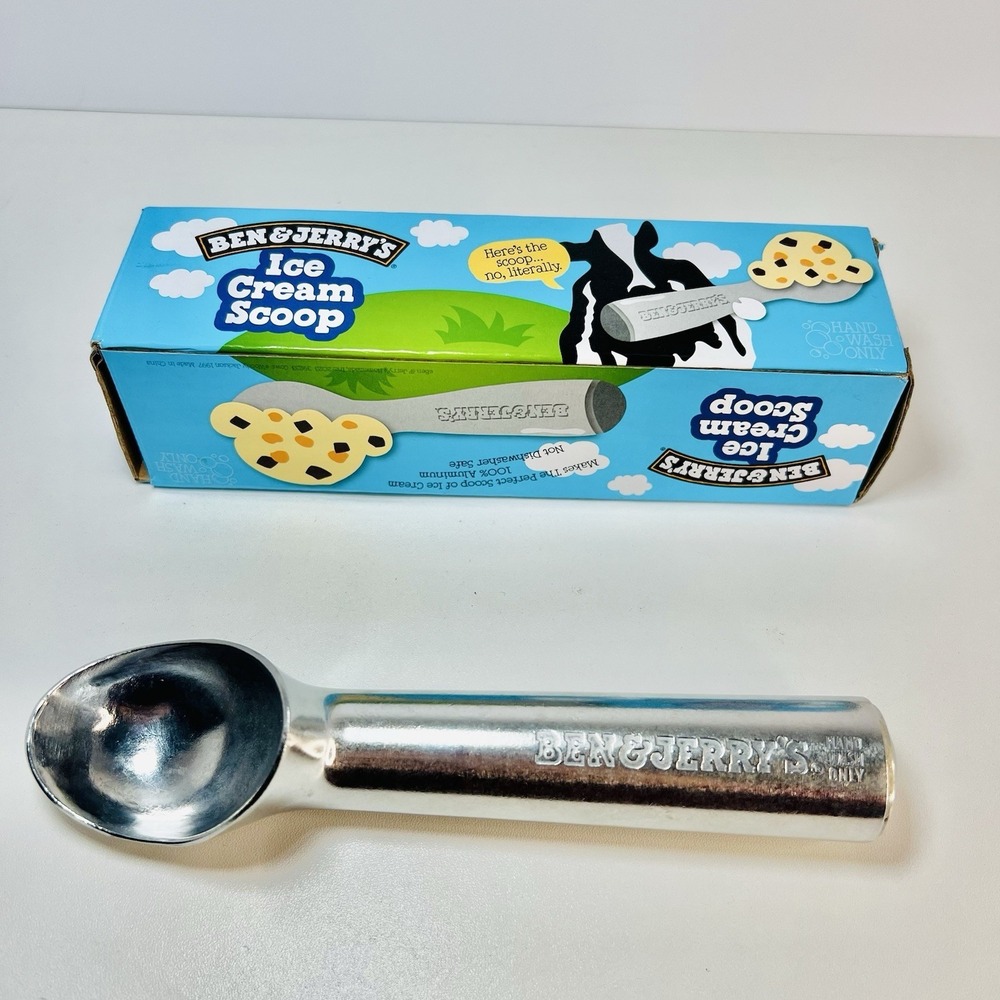 Ben & Jerry's Ice Cream Scoop - Aluminum- Open Box